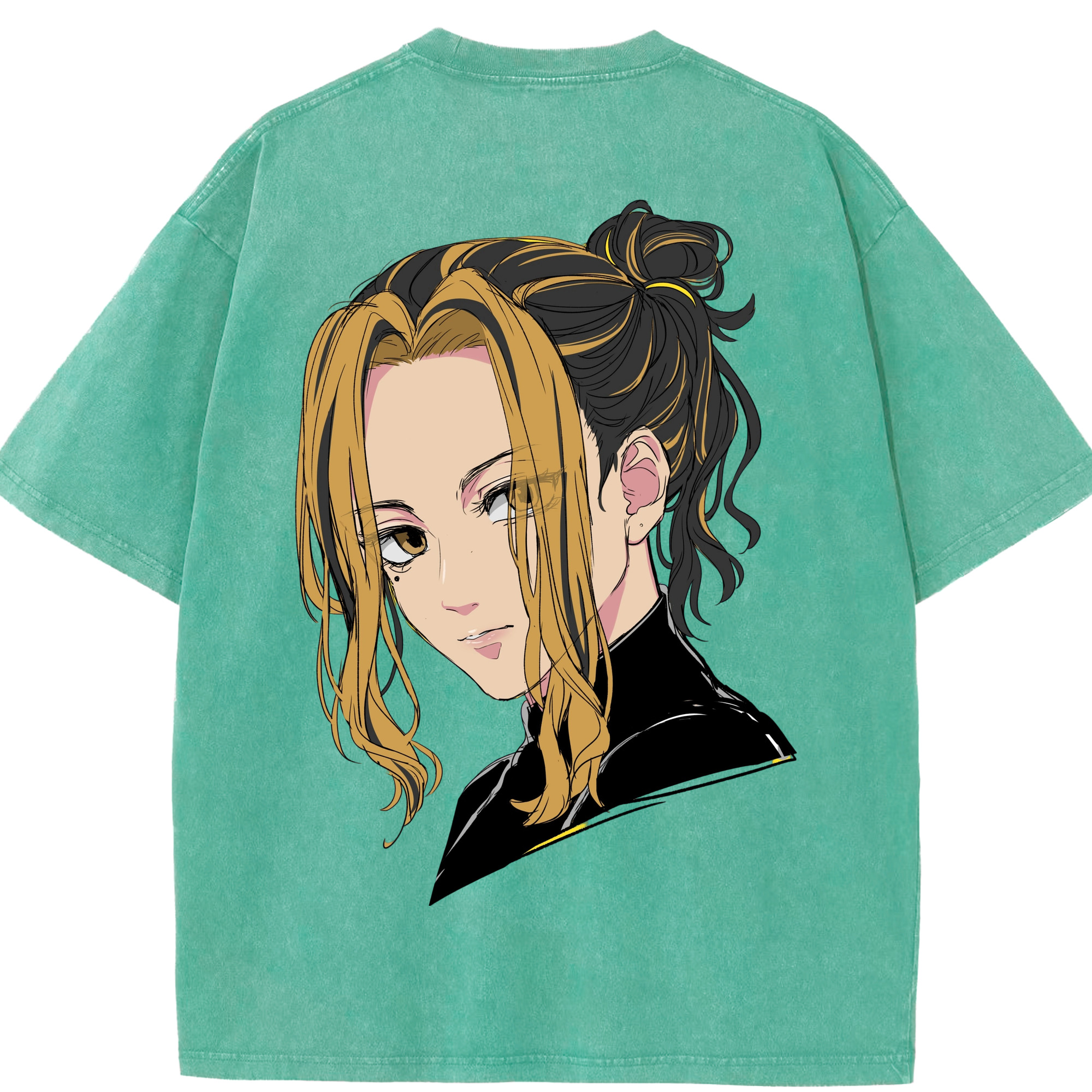 （画像用） 東京リベンジャーズ Tokyo Revengers 綿100% ヴィンテージ風 半袖Tシャツ（背面プリント）